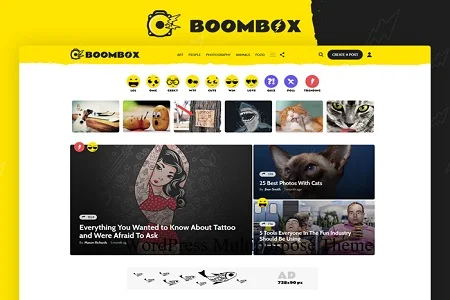 BoomBox Theme GPL v2.9.2 – Create Viral Magazine WordPress Websites